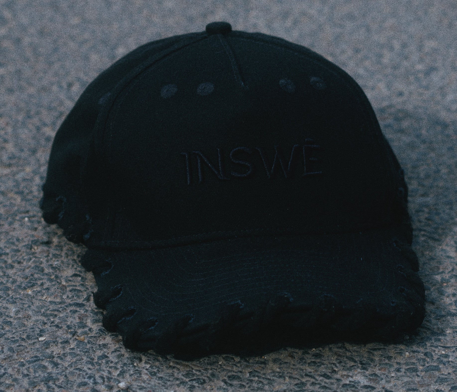 BLACK TRUCK ROPE CAP