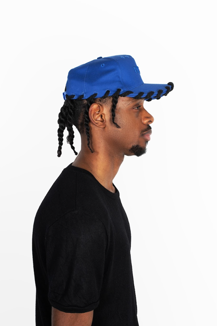 blue truck robe cap